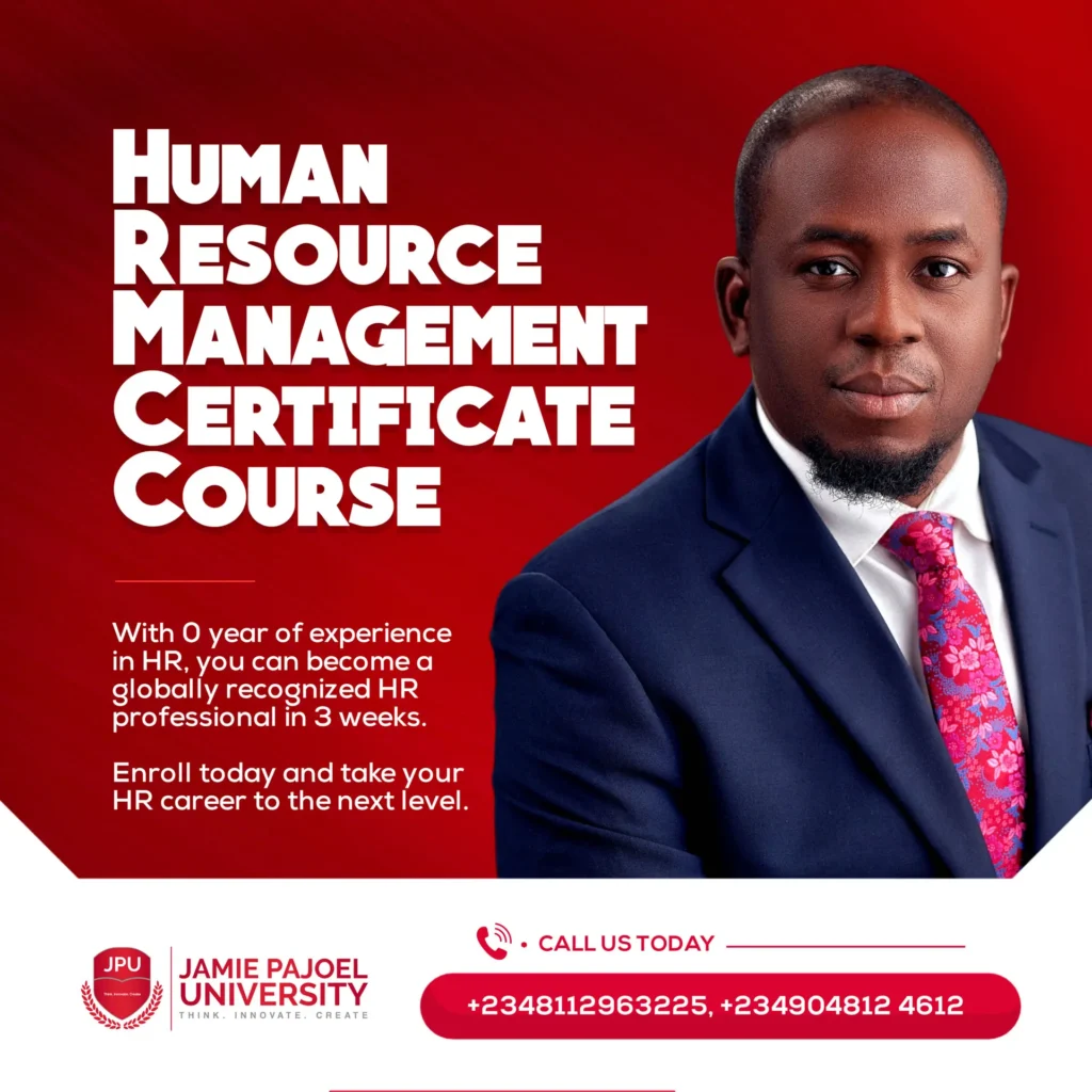 Human Resource Management Certificate Course