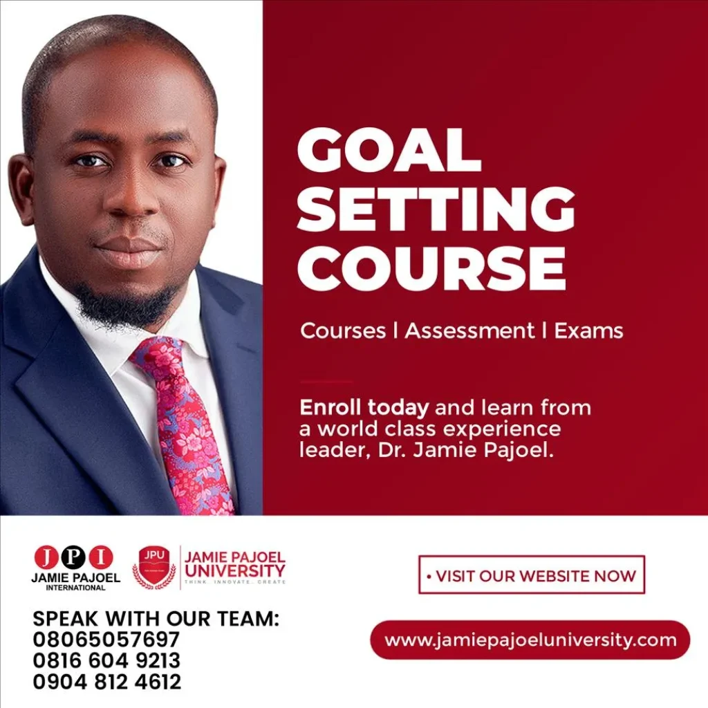 Goal Setting Course